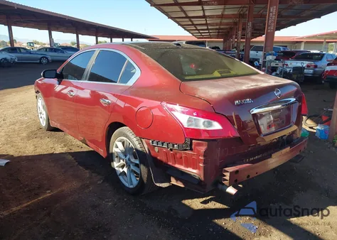 2009 Nissan Maxima 3.5 Sv из США, поврежденный, VIN 1N4AA51E79C823566